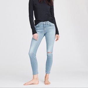 Rag&bone Nina high rise ankle jeans